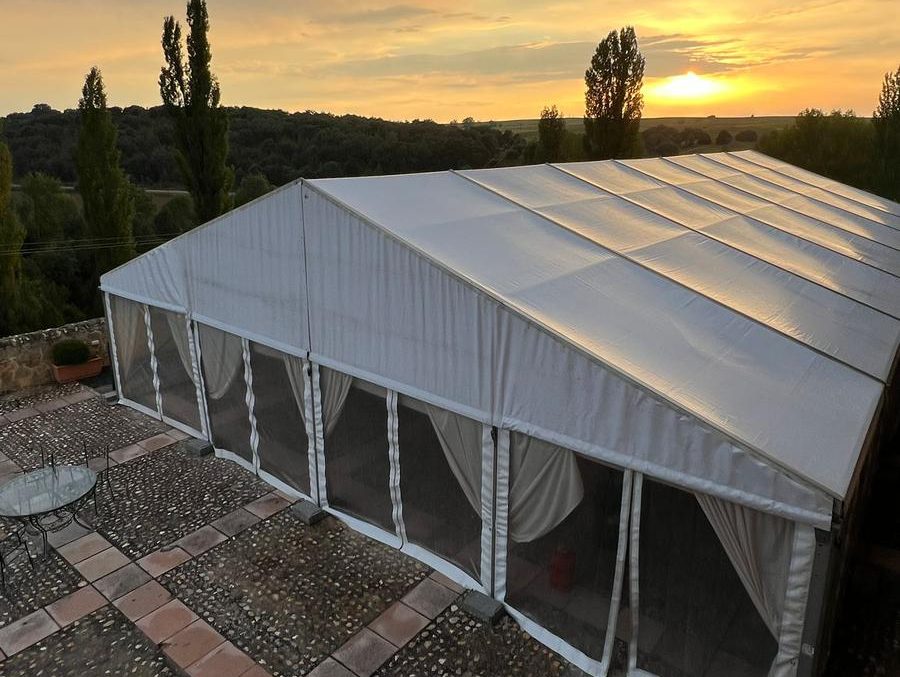 carpa atardecer
